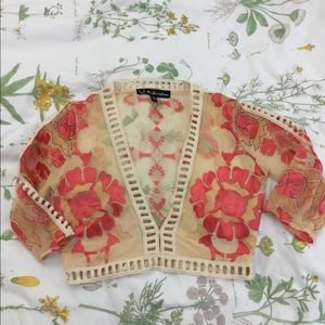 For Love & Lemon Barcelona Top